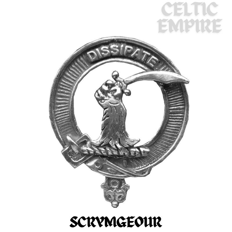 Scrymgeour Scottish Family Clan Crest Pocket Watch