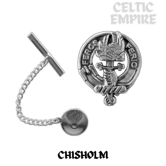 Chisholm Family Clan Crest Scottish Tie Tack/ Lapel Pin