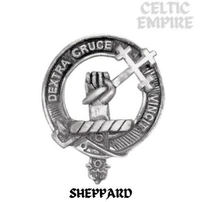 Sheppard Scottish Family Clan Crest Cufflinks