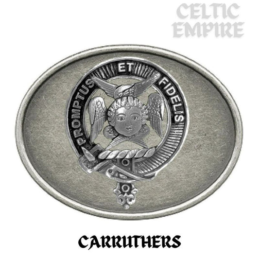 Carruthers Family Clan Crest Regular Buckle