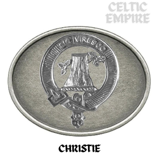 Christie Family Clan Crest Regular Buckle