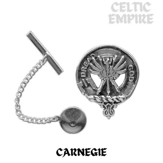 Carnegie Family Clan Crest Scottish Tie Tack/ Lapel Pin