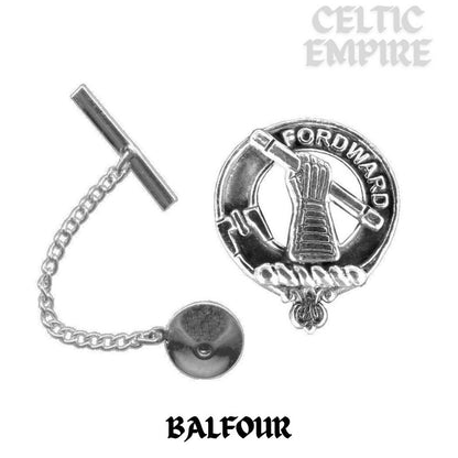 Balfour Family Clan Crest Scottish Tie Tack/ Lapel Pin