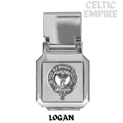 Logan Scottish Family Clan Crest Money Clip