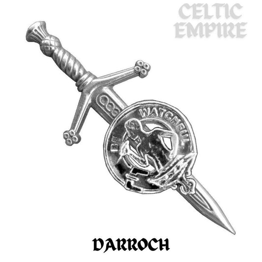 Darroch Scottish Family Small Clan Kilt Pin