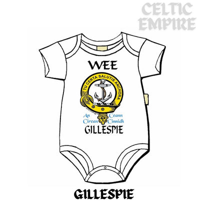 Gillespie Scottish Family Clan Crest Baby Jumper