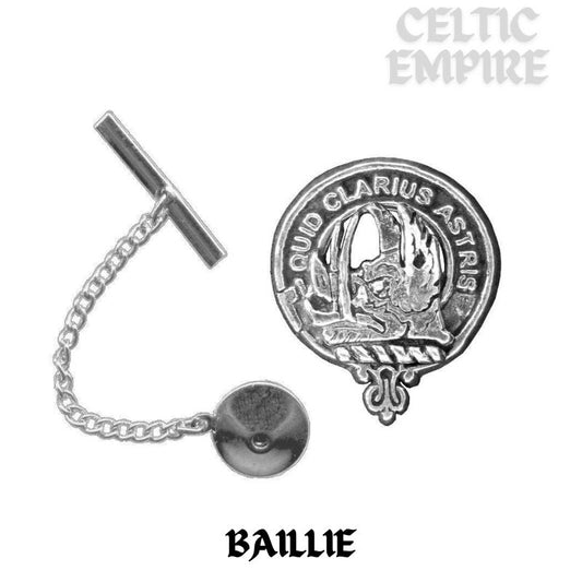 Baillie Family Clan Crest Scottish Tie Tack/ Lapel Pin