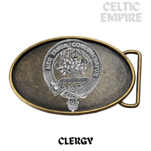 Clergy Family Clan Crest Regular Buckle