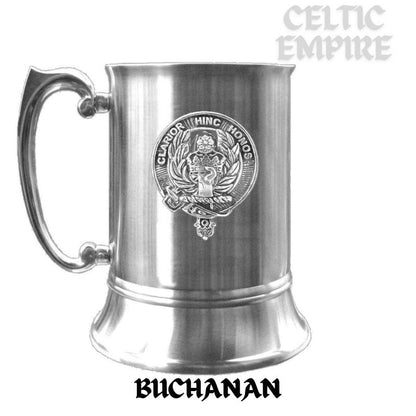 Buchanan Scottish Family Clan Crest Badge Tankard