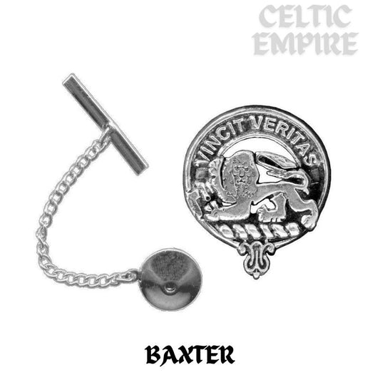 Baxter Family Clan Crest Scottish Tie Tack/ Lapel Pin