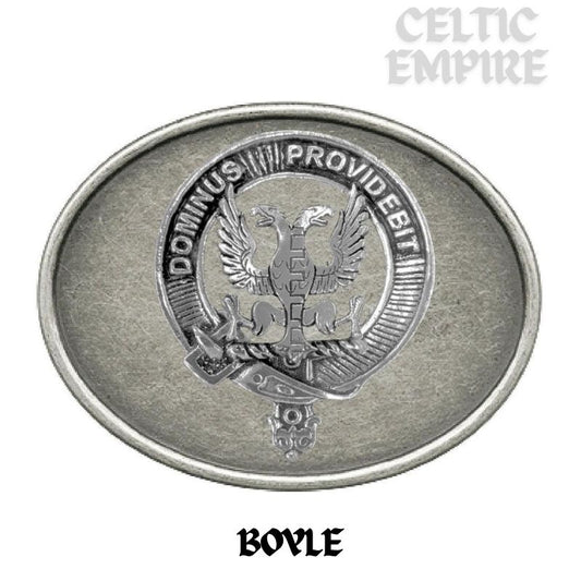 Boyle Family Clan Crest Regular Buckle