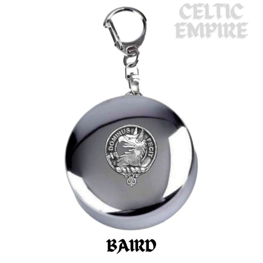 Baird Scottish Family Clan Crest Folding Cup Key Chain