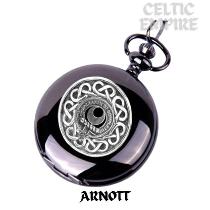 Arnott Scottish Family Clan Crest Pocket Watch