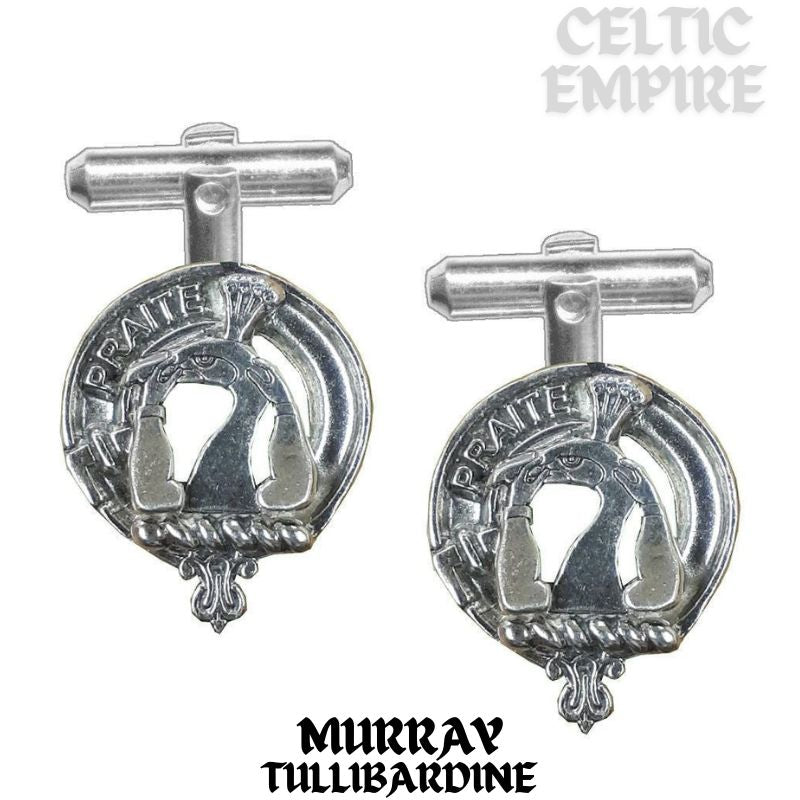 Murray (Tullibardine) Family Clan Crest Scottish Cufflinks