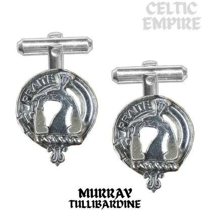 Murray (Tullibardine) Family Clan Crest Scottish Cufflinks
