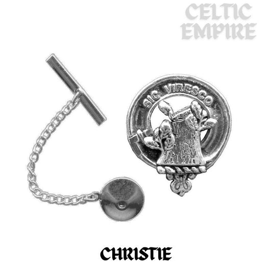 Christie Family Clan Crest Scottish Tie Tack/ Lapel Pin