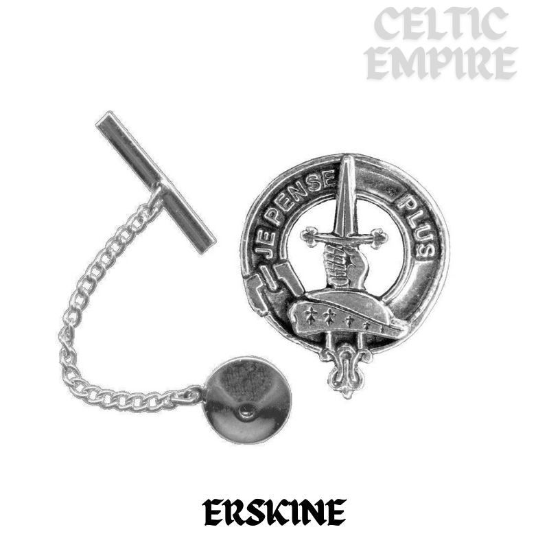 Erskine Family Clan Crest Scottish Tie Tack/ Lapel Pin