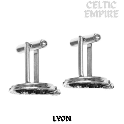Lyon Scottish Family Clan Crest Cufflinks