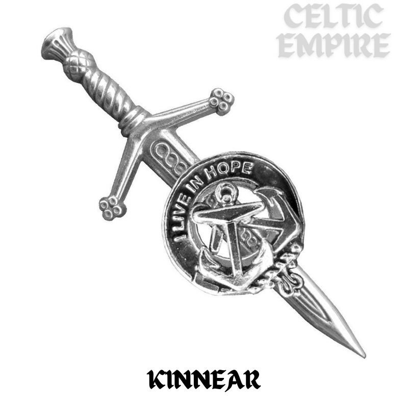 Kinnear Scottish Small Family Clan Kilt Pin