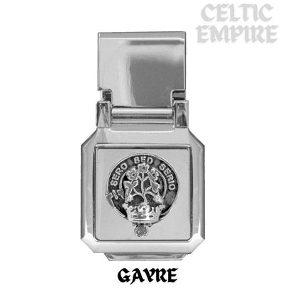 Gayre Scottish Family Clan Crest Money Clip