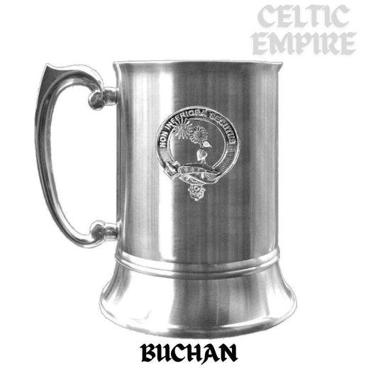 Buchan Scottish Family Clan Crest Badge Tankard