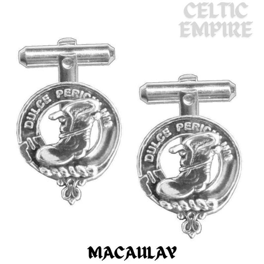 MacAulay Scottish Family Clan Crest Cufflinks