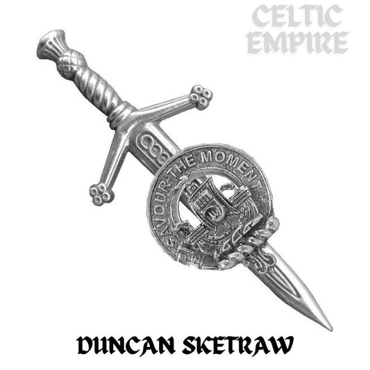 Duncan Sketraw Scottish Family Small Clan Kilt Pin