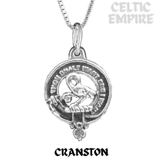 Cranston Family Clan Crest Scottish Pendant