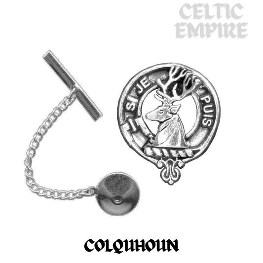 Colquhoun Family Clan Crest Scottish Tie Tack/ Lapel Pin
