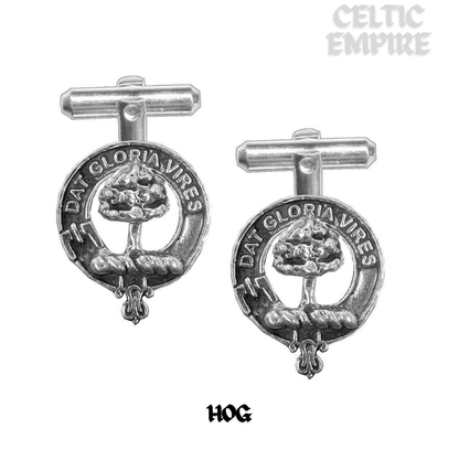 Hog Scottish Family Clan Crest Cufflinks