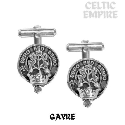 Gayre Scottish Family Clan Crest Cufflinks