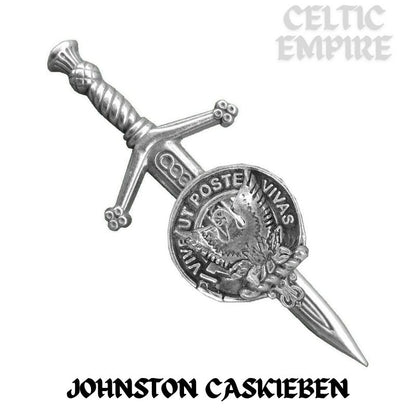 Johnston Caskieben Scottish Small Family Clan Kilt Pin