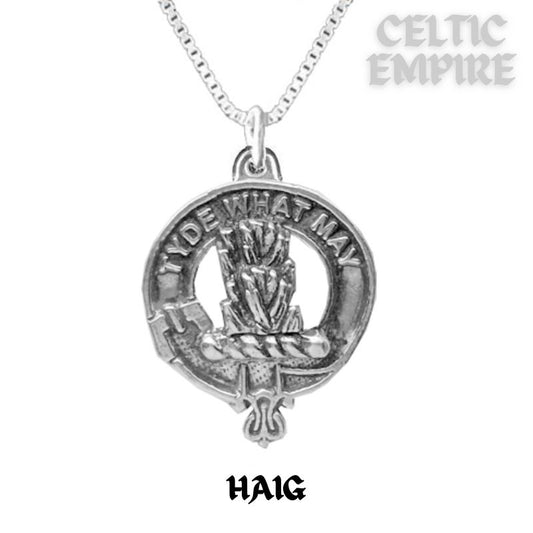 Haig Family Clan Crest Scottish Pendant