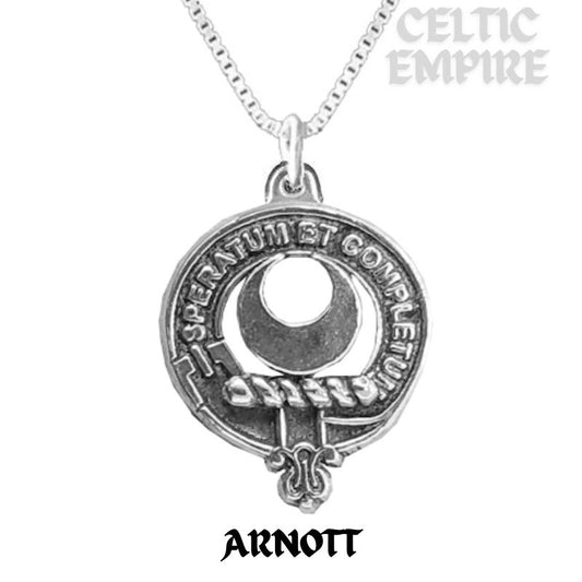 Arnott Family Clan Crest Scottish Pendant
