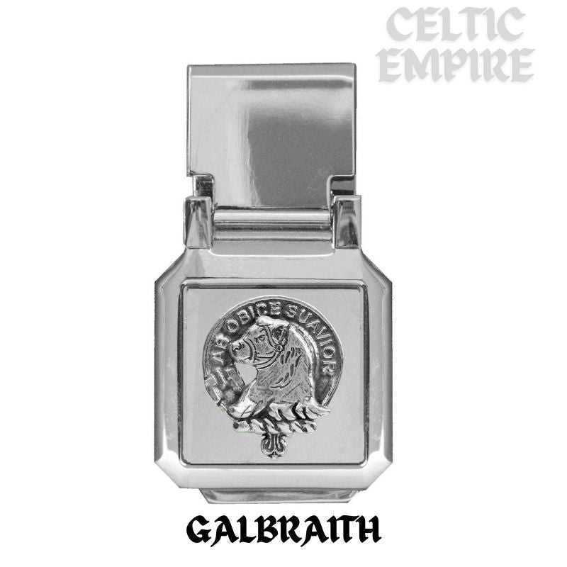 Galbraith Scottish Family Clan Crest Money Clip