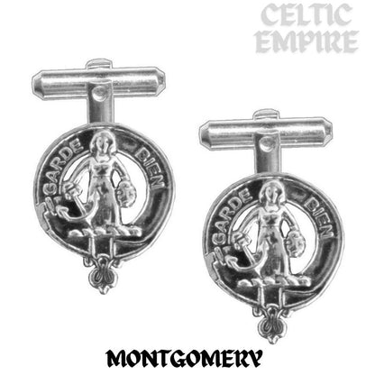 Montgomery Scottish Family Clan Crest Cufflinks