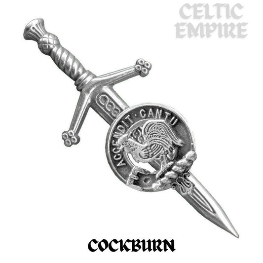 Cockburn Scottish Family Small Clan Kilt Pin