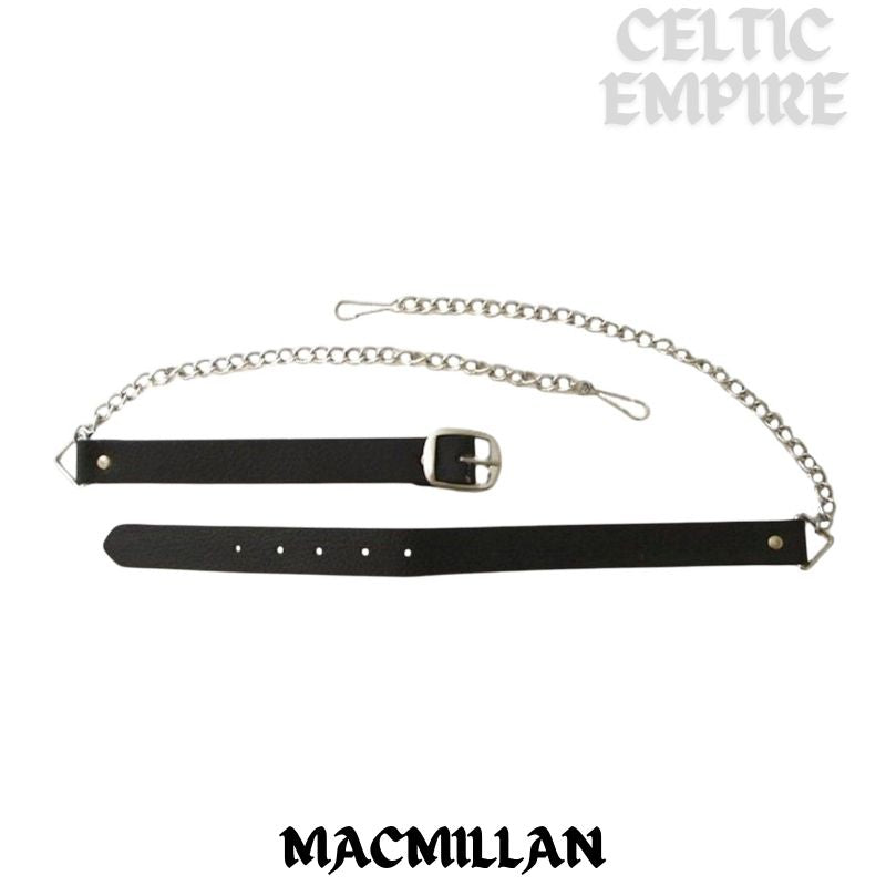 MacMillan Scottish Family Clan Crest Badge Dress Fur Sporran
