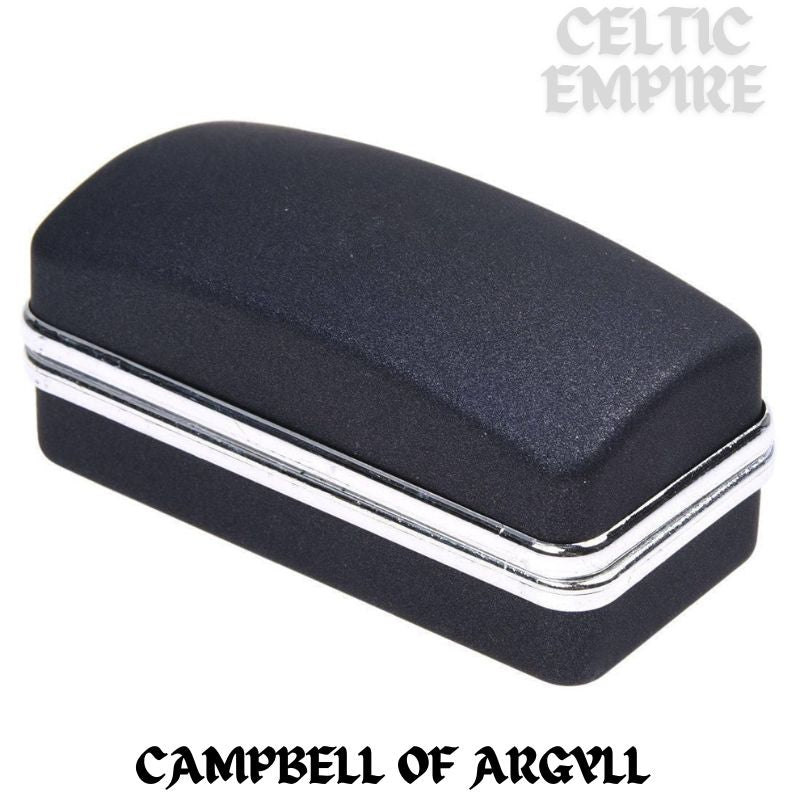 Campbell Argyll Family Clan Crest Scottish Cufflinks; Pewter, Sterling Silver and Karat Gold