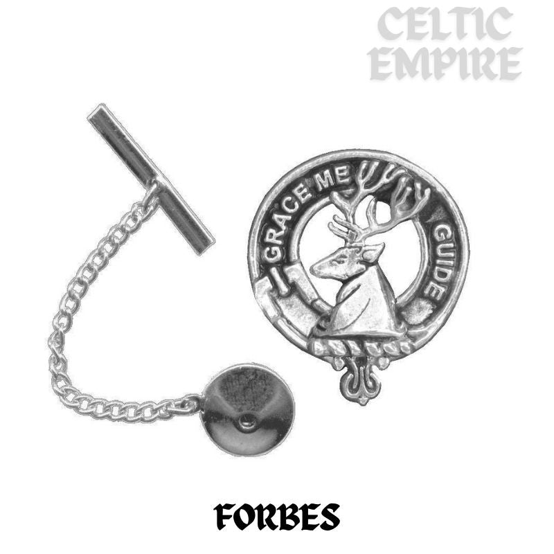 Forbes Family Clan Crest Scottish Tie Tack/ Lapel Pin