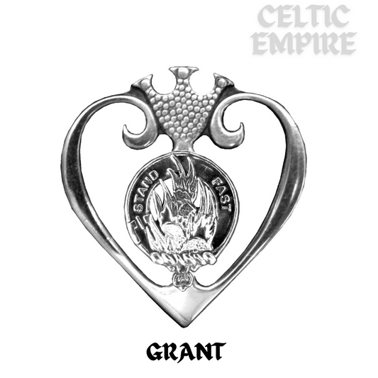 Grant Family Clan Crest Luckenbooth Brooch or Pendant