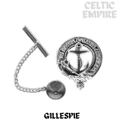 Gillespie Family Clan Crest Scottish Tie Tack/ Lapel Pin