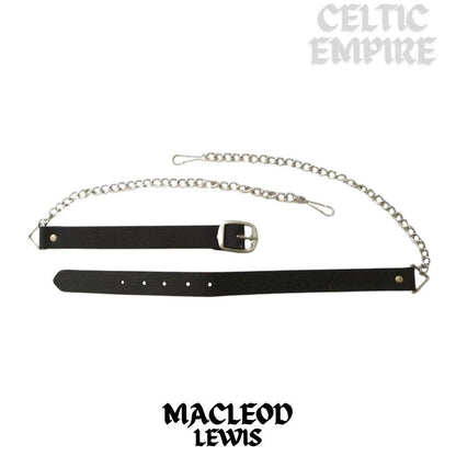 MacLeod (Lewis) Scottish Family Clan Badge Sporran, Leather