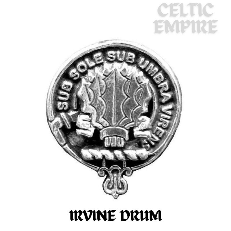 Irvine (Drum) Family Clan Crest Celtic Cuff Bracelet