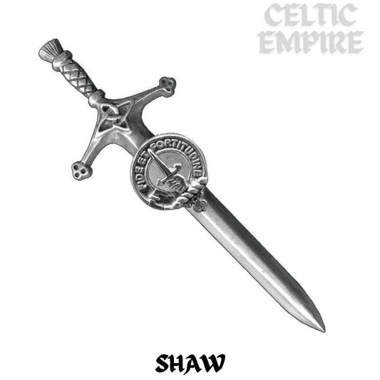 Shaw Family Clan Crest Kilt Pin, Scottish Pin