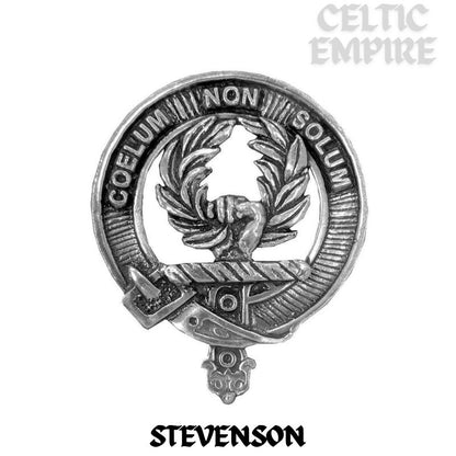 Stevenson Scottish Family Clan Badge Sporran, Leather