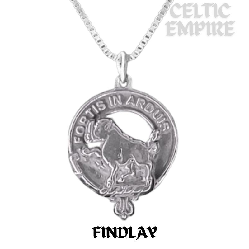 Finlay Family Clan Crest Scottish Pendant