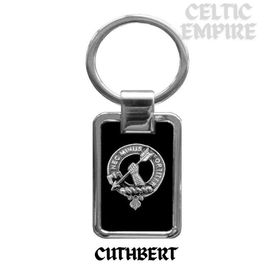 Cuthbert Family Clan Stainless Steel Key Ring
