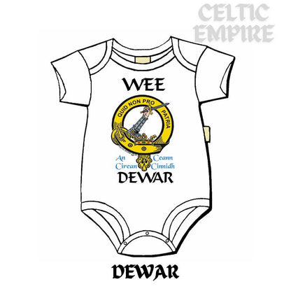 Dewar Scottish Family Clan Crest Baby Jumper