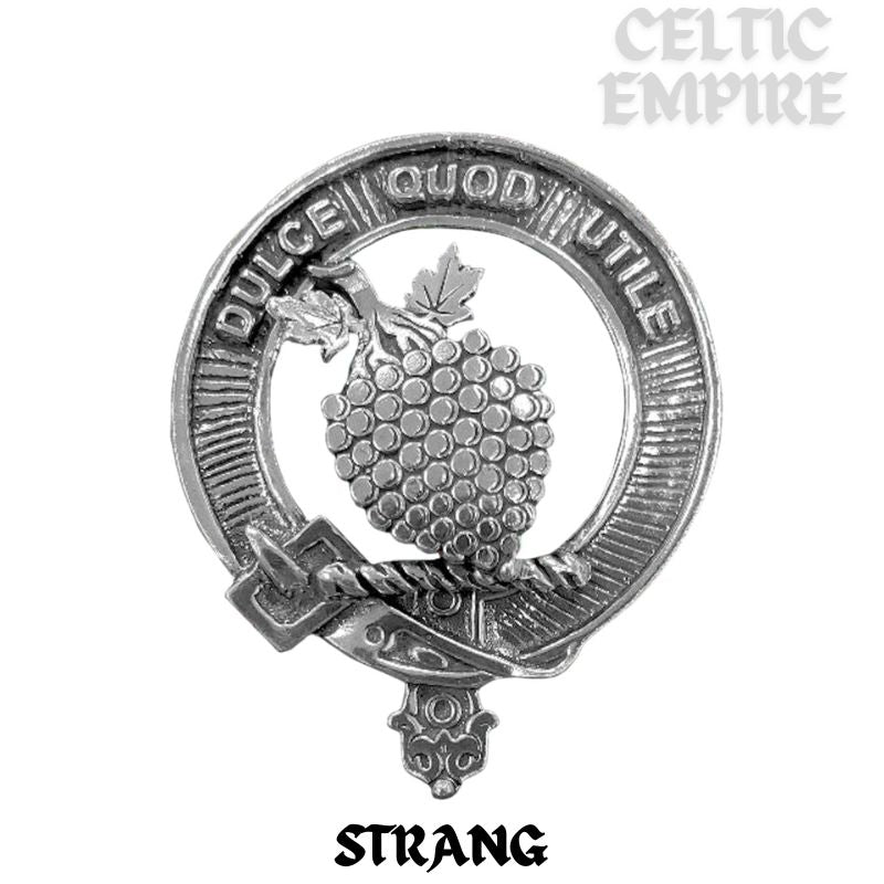 Strang Scottish Family Clan Crest Pocket Watch